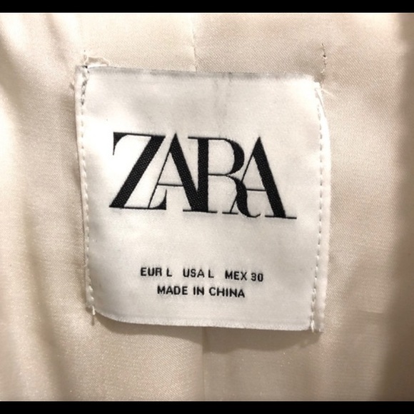 Women’s teddy bear faux fur coat (Zara) - Picture 3 of 4